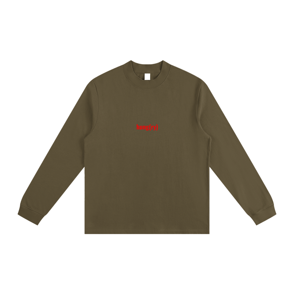 HUNG(RY)  Mock Neck Sweatshirt