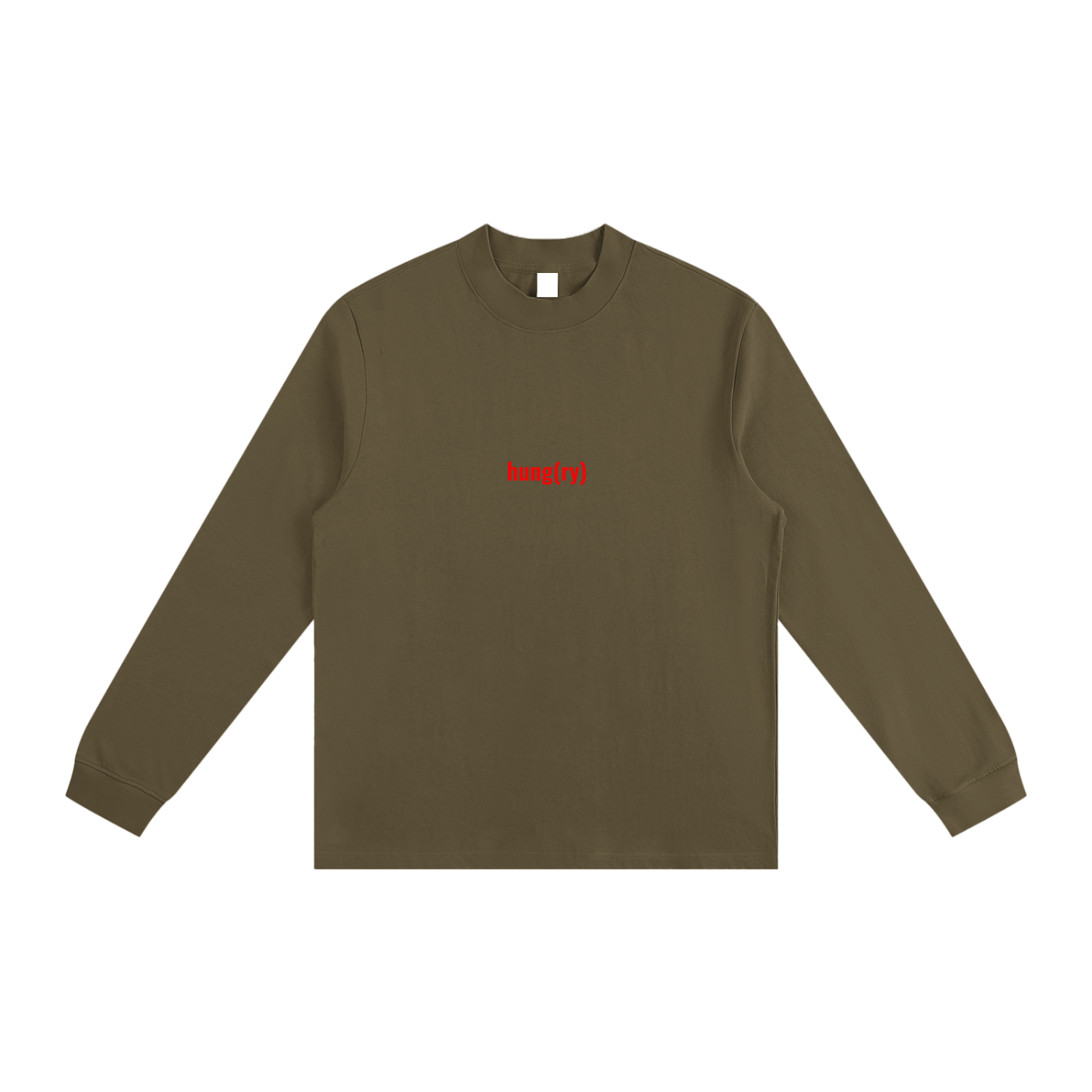 HUNG(RY)  Mock Neck Sweatshirt
