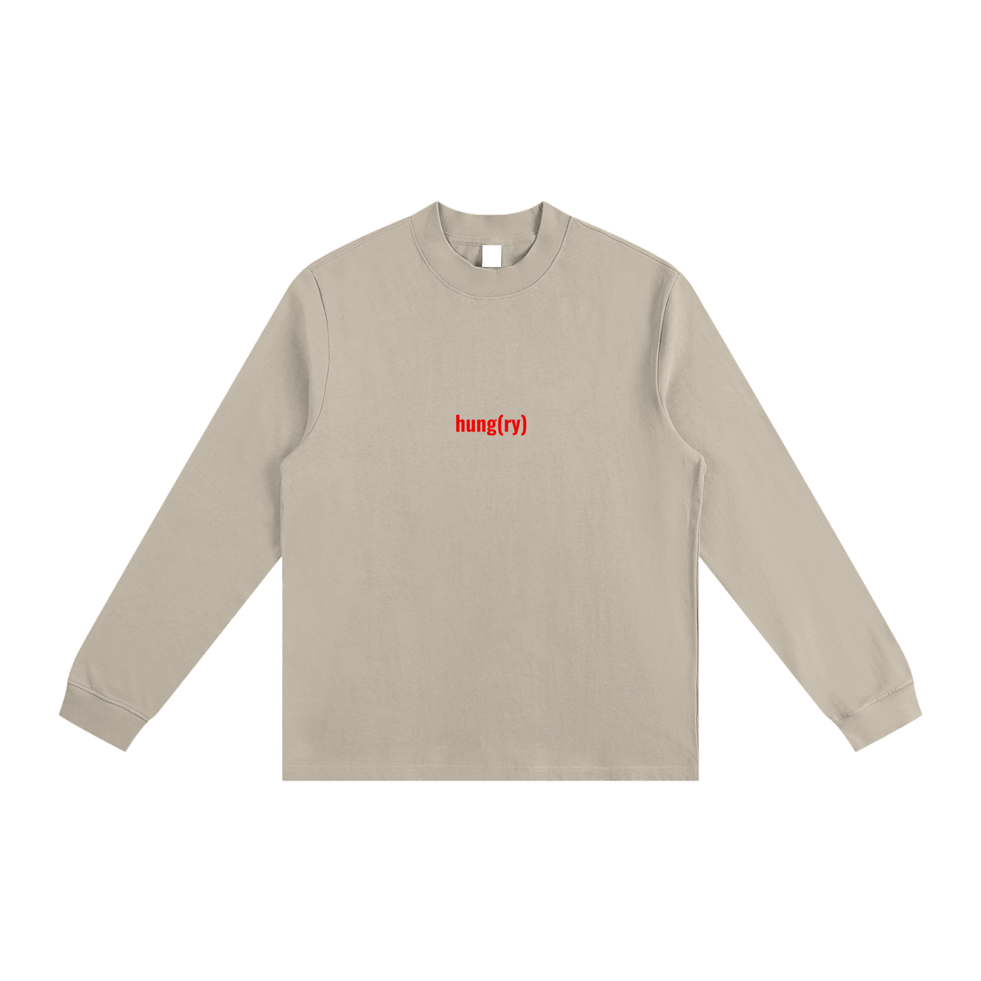 HUNG(RY)  Mock Neck Sweatshirt