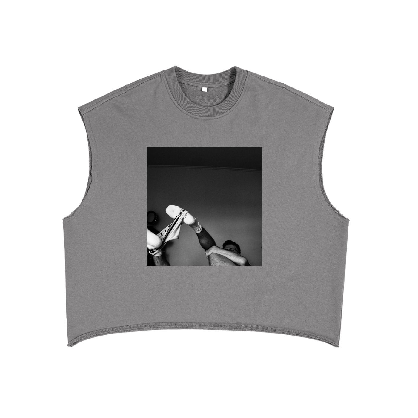 Stud Terry Boxy Tank