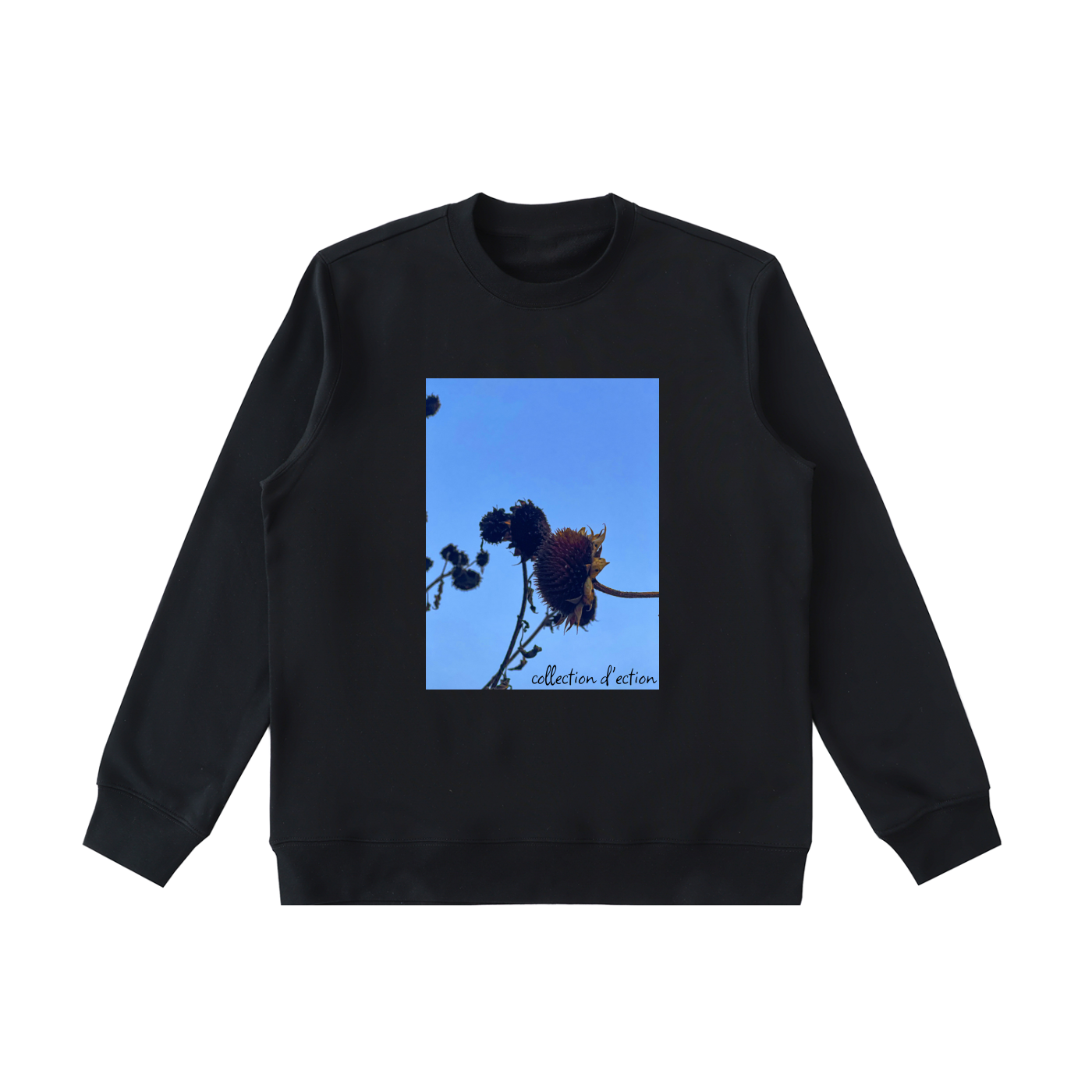 Autumn Sunflower Heavyweight Crewneck