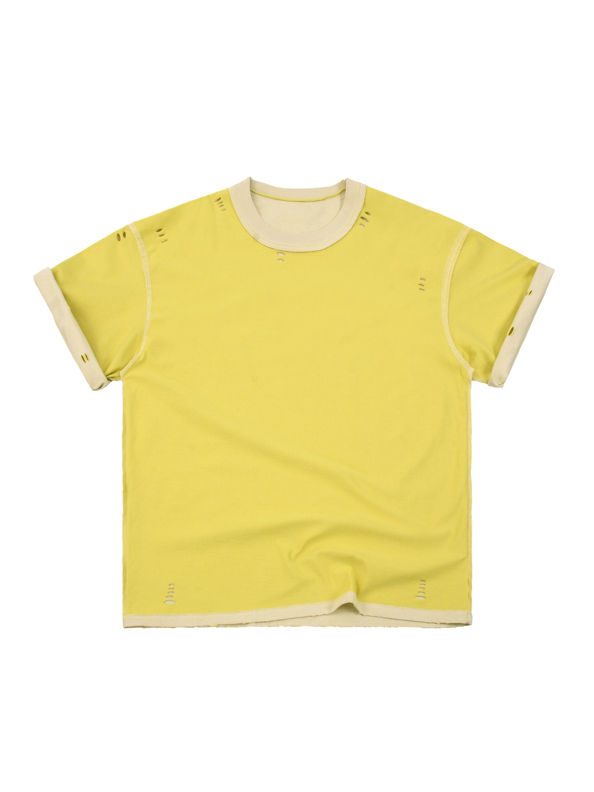 Live, Laugh, Toaster Bath (Hand Frayed Reversible T)