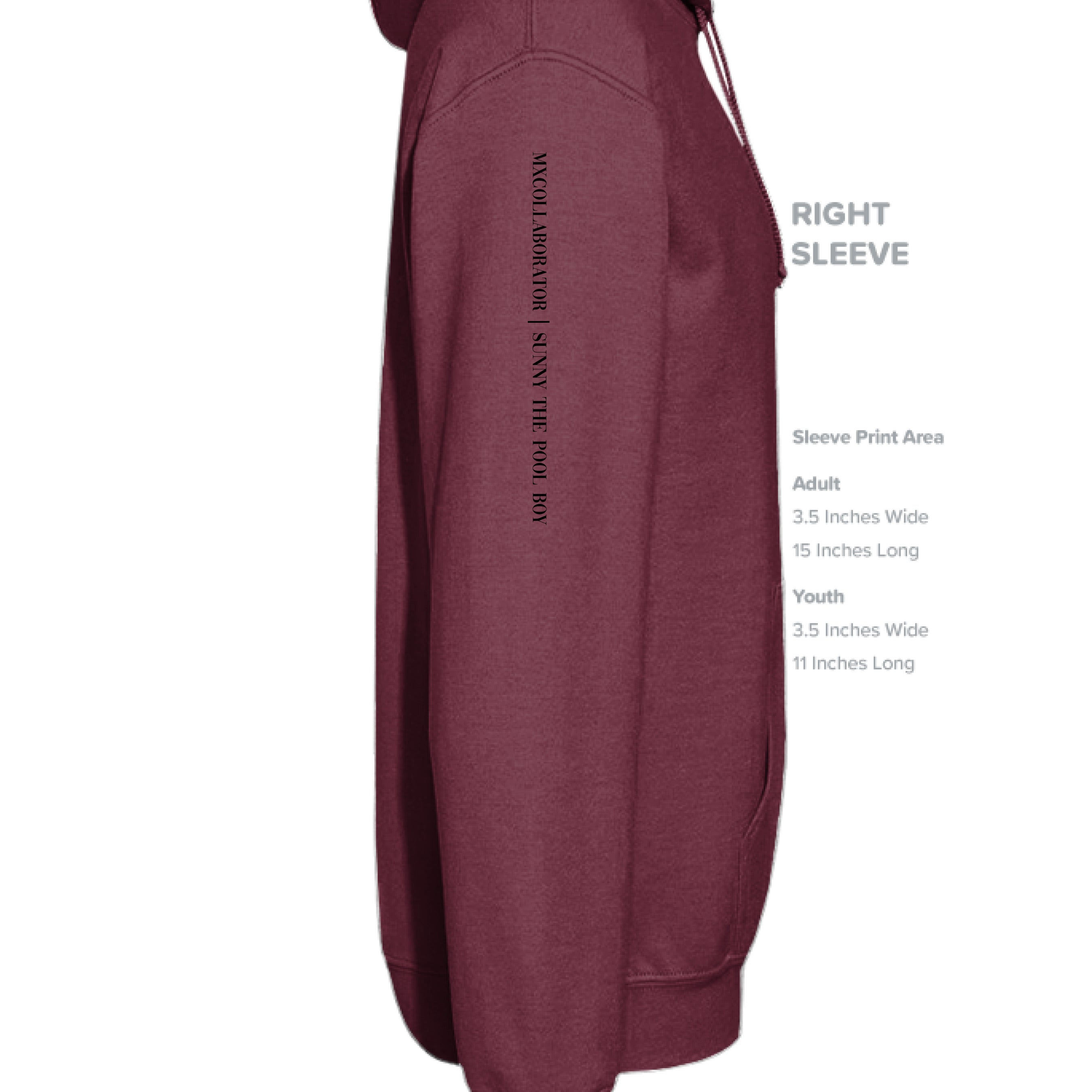 Maroon - SLEEVE_RIGHT